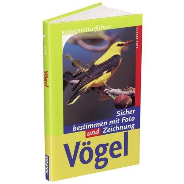 Kosmos Verlag Libro: Vögel. Sicher bestimmen mit Foto und Zeichnung (Pájaros. Determinar de manera segura con foto y dibujo)