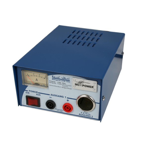Baader Unidad de alimentación eléctrica estabilizada, 3/5 A de potencia, 230V entrada /13,8 V salida
