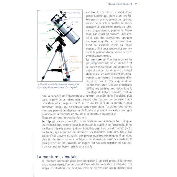 Eyrolles Libro: Guide de l'astronome débutant (Guía para astrónomos principiantes)