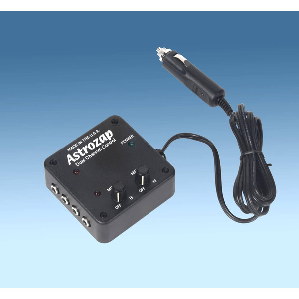 Astrozap Dispositivo de mando de dos canales, para calefacción de tapa protectora contra humedad