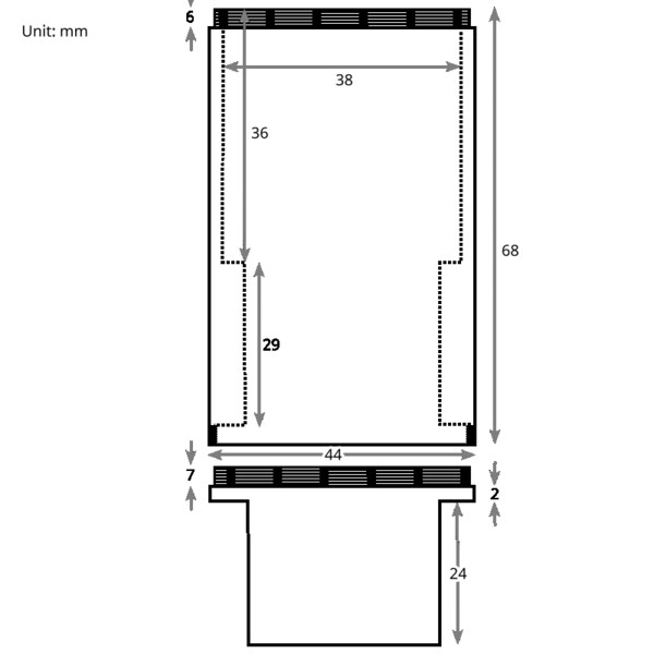 Omegon Adaptador de 1,25'' para cámaras.