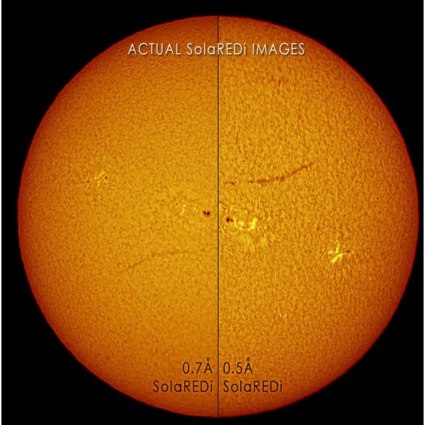 DayStar Telescopio solar ST 60/1375 0.5Å SolaREDi Alpha Penta Odyssey OTA