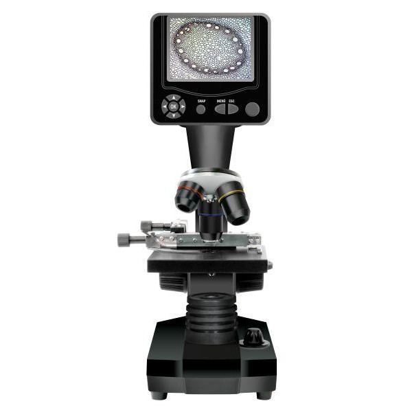 Bresser Microscopio digital LCD, 5MP