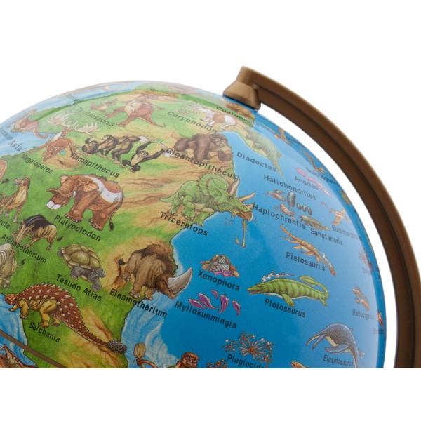 Stellanova Globo terráqueo mundo prehistórico DinoZ infantil 15cm (alemán)