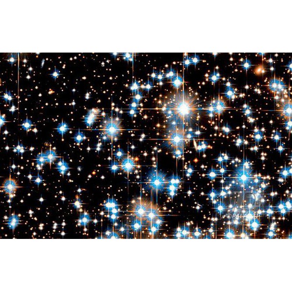 Palazzi Verlag Póster de cúmulo globular, telescopio espacial Hubble, 90x60, editorial Palazzi