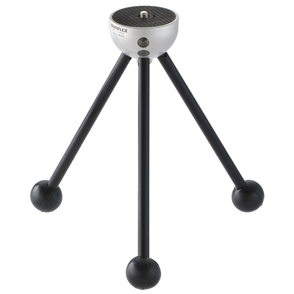 Novoflex Trípode de mesa BasicBall, plateado