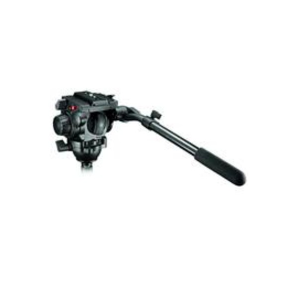 Manfrotto Rótula de video Profi Fluid con semiesfera 75mm y 501PL