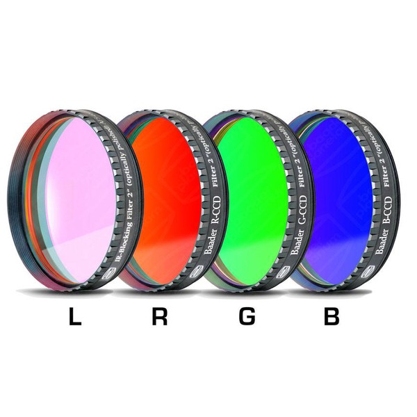 Baader Set de filtros L-RGB-CCD 2"