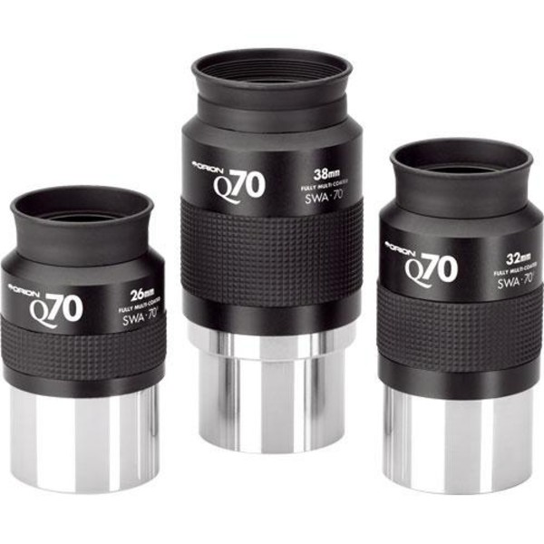 Orion Set de 3 oculares Q70 (26mm, 32mm, 38mm)