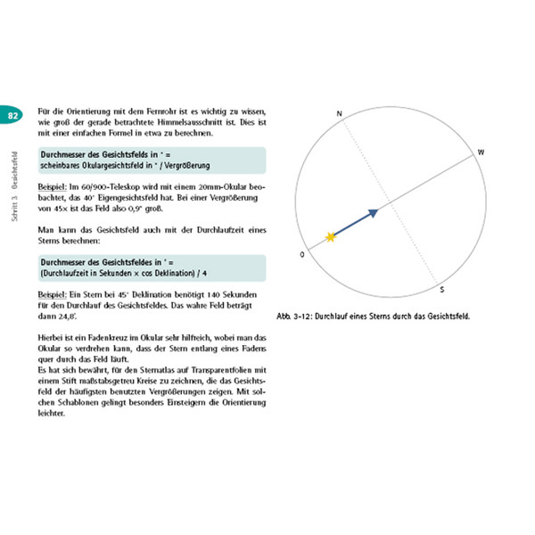 Oculum Verlag Carné para telescopios, en cuatro etapas