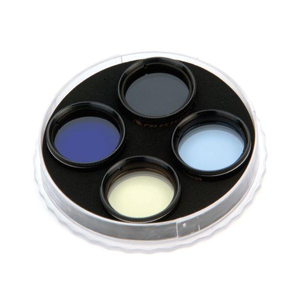 Celestron Set de filtros para oculares 1,25" (8, ND-13, 47, 82A)
