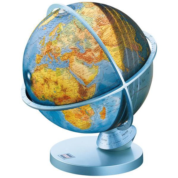 Columbus Globo terráqueo WAS IST WAS "Planeta Tierra"