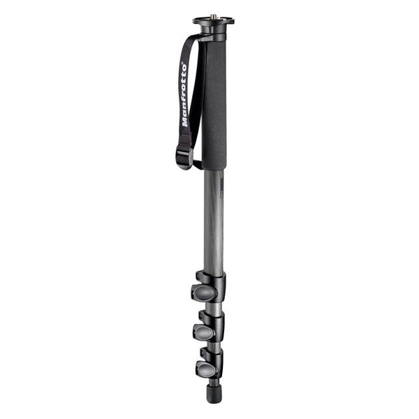 Manfrotto Monopie 694CX de fibra de carbono, 3 secciones