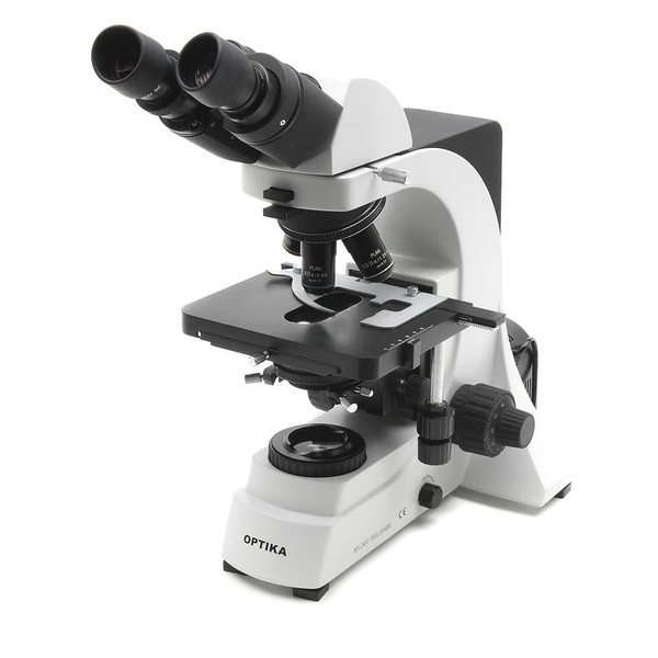 Optika Microscopio binocular B-600Bi, objetivos Plan acromáticos IOS, 40-1000x