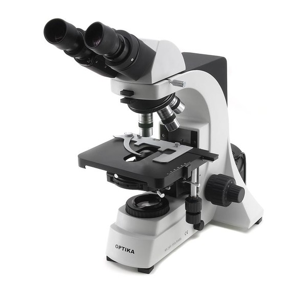 Optika Microscopio binocular B-600Bph, objetivos Plan acromáticos para contraste de fase, 100-1000x