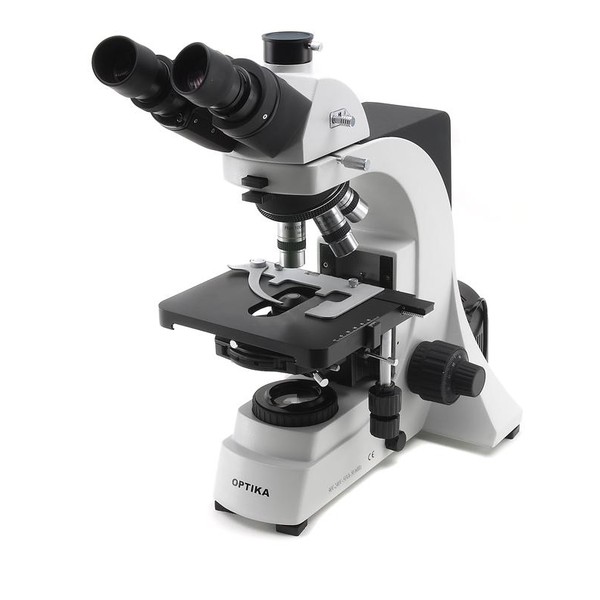 Optika Microscopio trinocular B-600Tph, objetivos Plan acromáticos para contraste de fase, 100-1000x