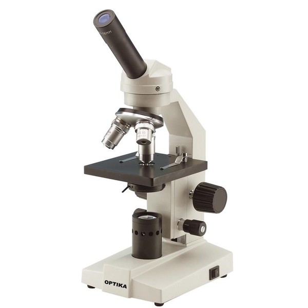 Optika Microscopio M-100FL-H, monocular, halogen