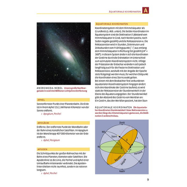 Kosmos Verlag Libro Diccionario de la Astronomía