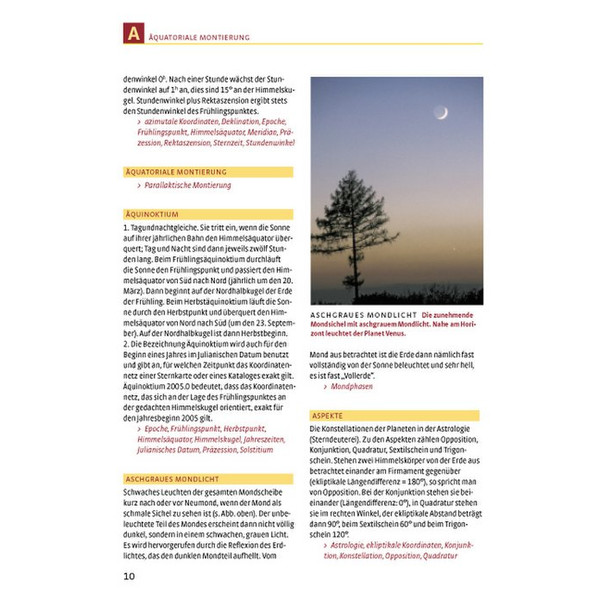 Kosmos Verlag Libro Diccionario de la Astronomía