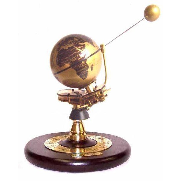 Planetarium Tellurium Sonderausführung gold metallic