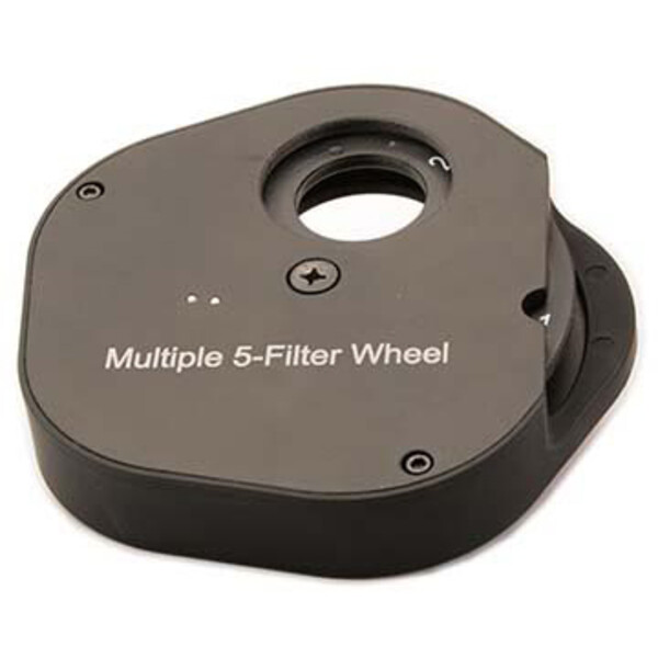 TS Optics Rueda de filtros para 5 filtros de 1,25''