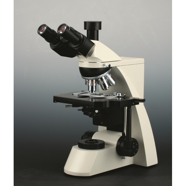 Windaus Microscopio trinocular de laboratorio HPM 8300 con 5 objetivos plan acromáticos y dispositivo de contraste de fase