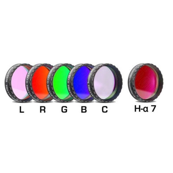 Baader Set de filtros LRGBC-H-Alfa 7nm 1,25"