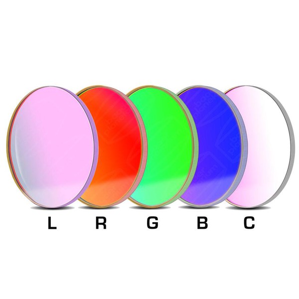 Baader Set de filtros LRGBC-H-Alfa 7nm 50,4mm