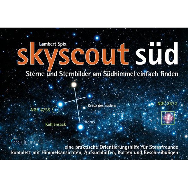 Oculum Verlag Set de mapas estelares del hemisferio sur Skyscout