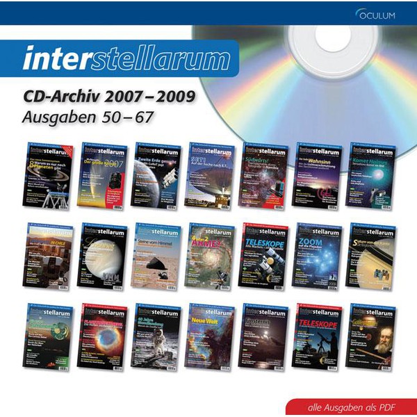 Oculum Verlag Archivo en CD Interstellarum 2007-2009 ediciones 50-67