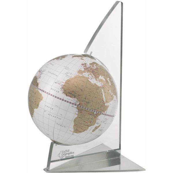 Zoffoli Globo terráqueo Vela White/ Gold 22cm