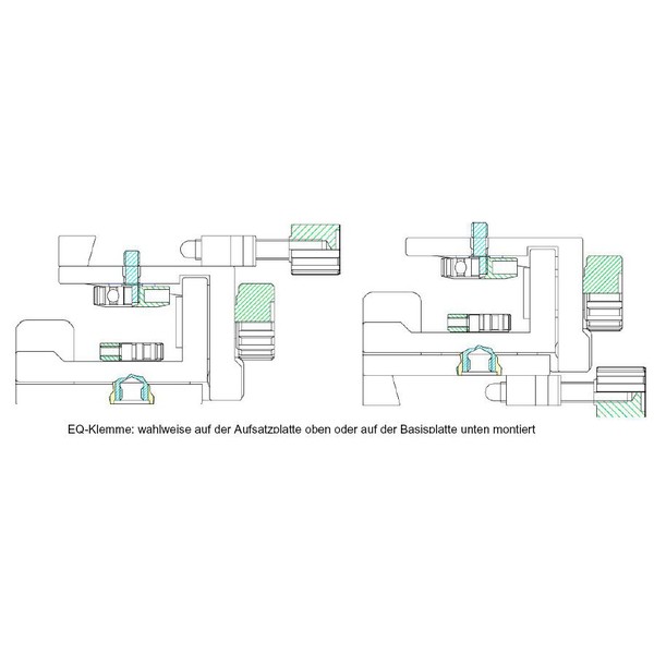 Baader Soporte Stronghold (negro)