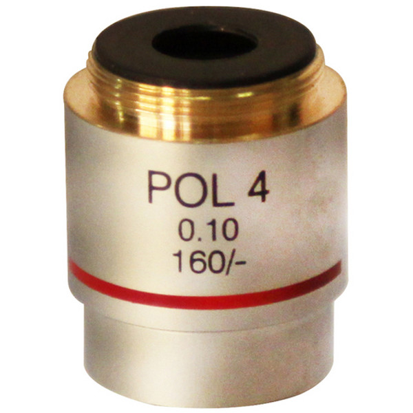 Optika Objetivo acromático POL 4x
