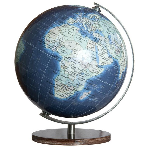 Columbus Mini globo terráqueo Duo Azzurro Makassar 12cm