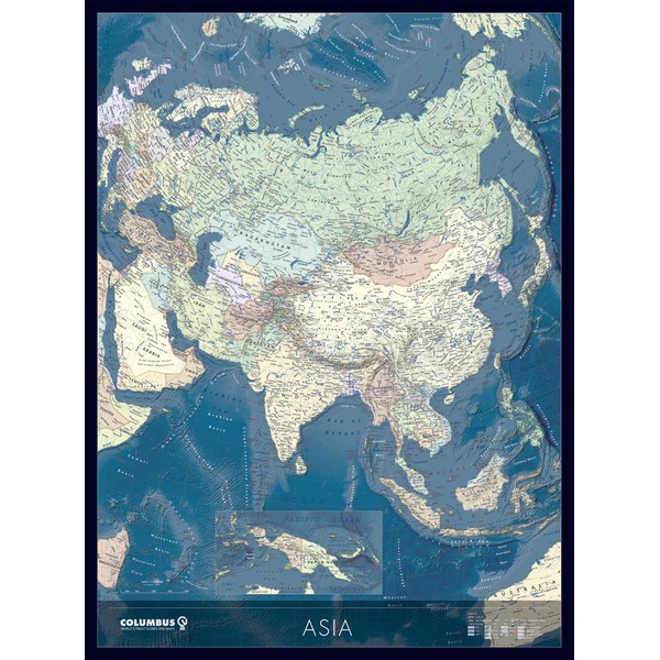 Columbus Mapa de Asia KK2021AS