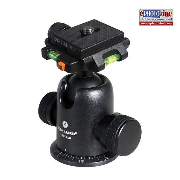 Vanguard Rótula de trípode esféricos SBH-250