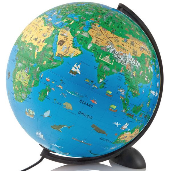 Räthgloben Globo terráqueo infantil Family Ellipse 30cm