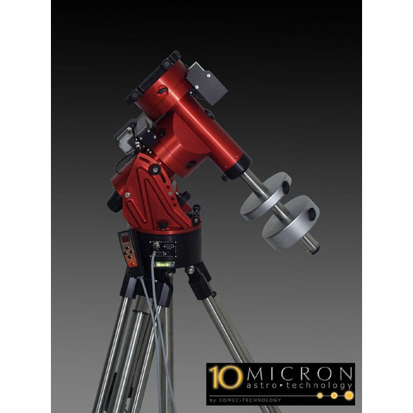 10 Micron Set completo de montura GoTo GM 2000 QCI "Monolith" con diversos accesorios