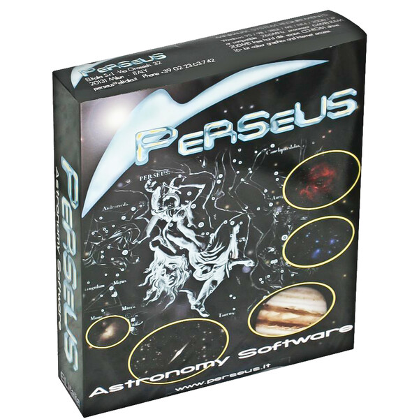 10 Micron Software de control de planetarios y telescopios "Perseus" para PC (inglés)