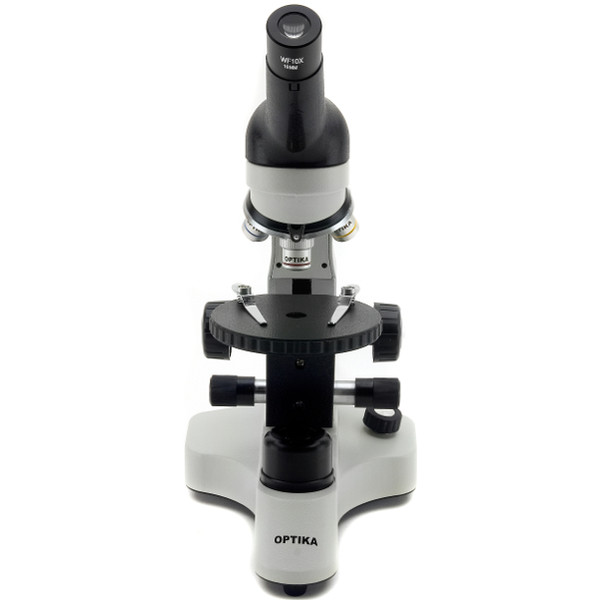 Optika Microscopio B-20R, monocular, LED, con baterías recargables