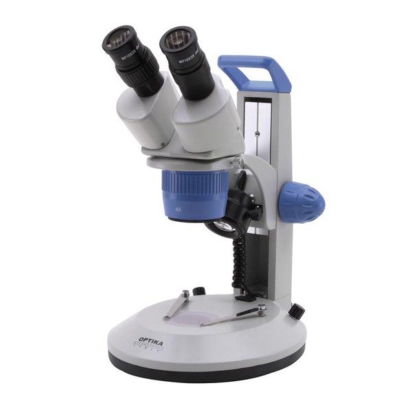 Optika Microscopio estereo LAB10, luz incidente y transmitida, 20x-40x, LED