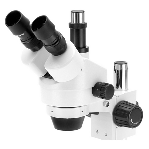 Optika Cabazal estereo microsopio Cabezal trinocular con zoom SZM-T, con oculares