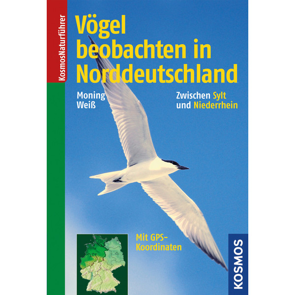 Kosmos Verlag Vögel beobachten in Norddeutschland (Observaciones ornitológicas en el Norte de Alemania), libro de la Editorial Kosmos
