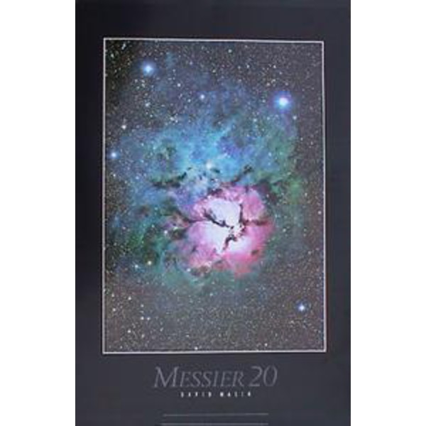 Póster Trifid-Nebula M 20 by David Malin