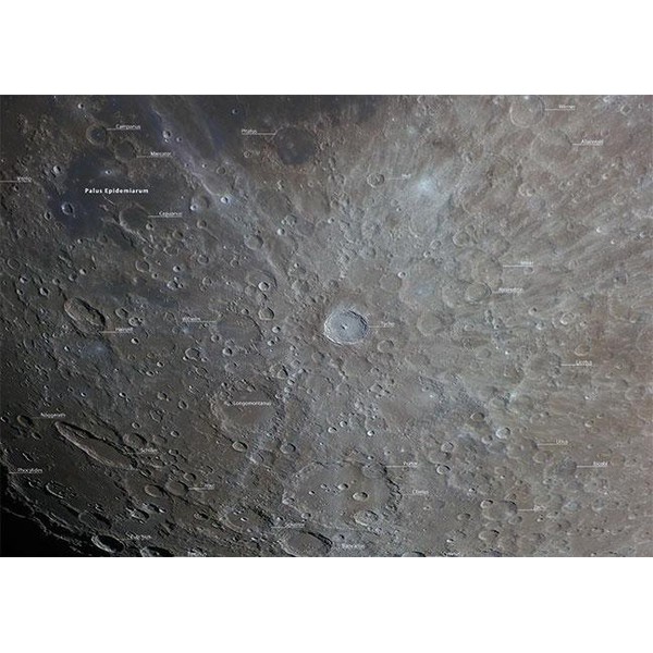 Oculum Verlag Póster de la Luna (en alemán)