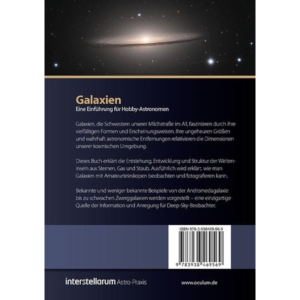 Oculum Verlag Libro Galaxien: Eine Einführung für Hobby-Astronomen de la editorial