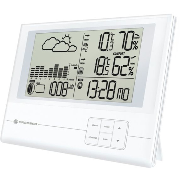 Bresser Estación meteorológica inalámbrica Tendence wireless weather station, white