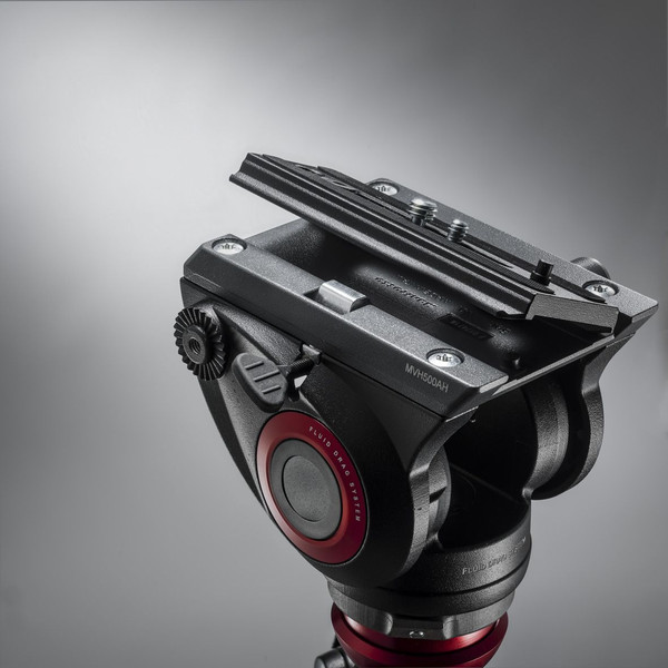 Manfrotto MVH500AH,755CX3 con cabezal de trípode fluido para vídeo