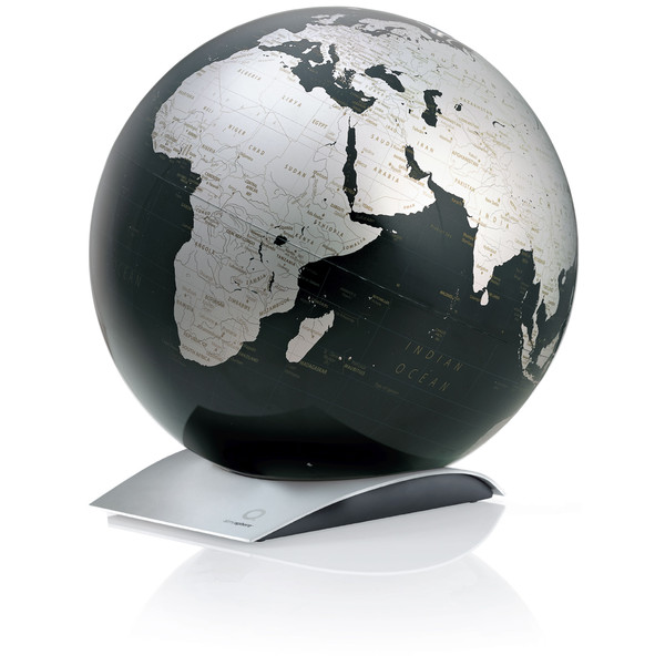Räthgloben Globo terráqueo Capital Q Black 30cm