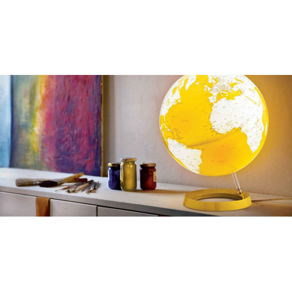 Räthgloben Globo terráqueo Light&Colour Yellow 30cm